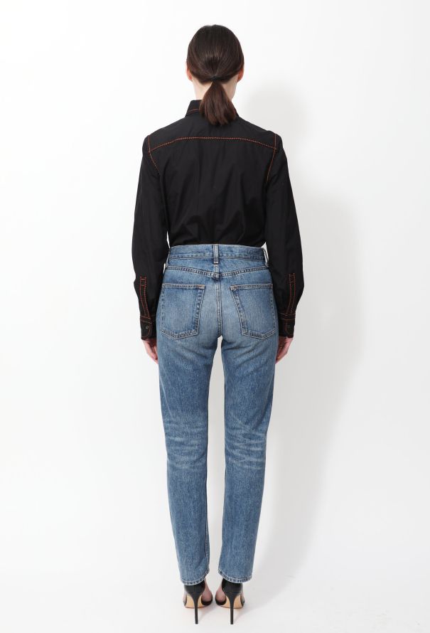 Prada 2015 Stitched Trim Shirt - 4 Prada 2015 Stitched Trim Shirt - 4