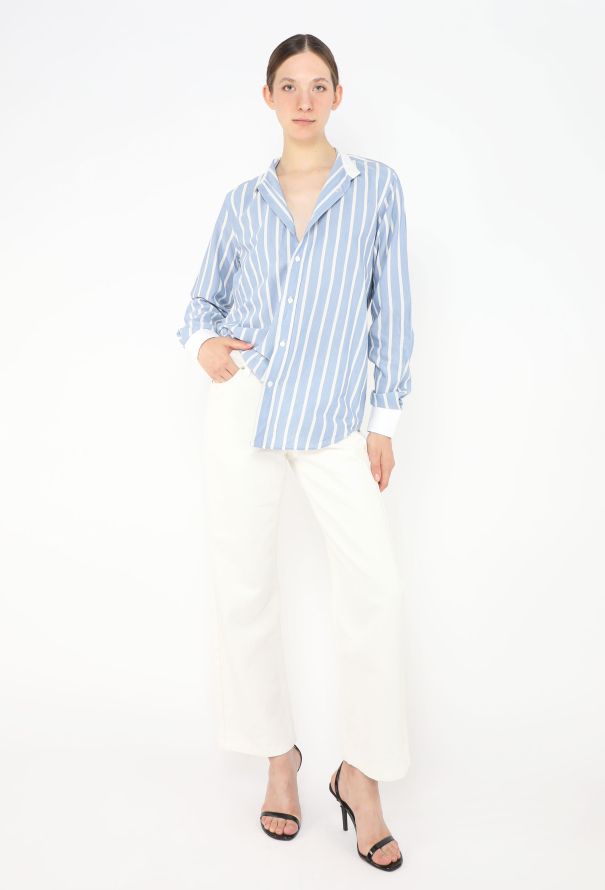 Céline 2020 Striped Oxford Shirt - 2