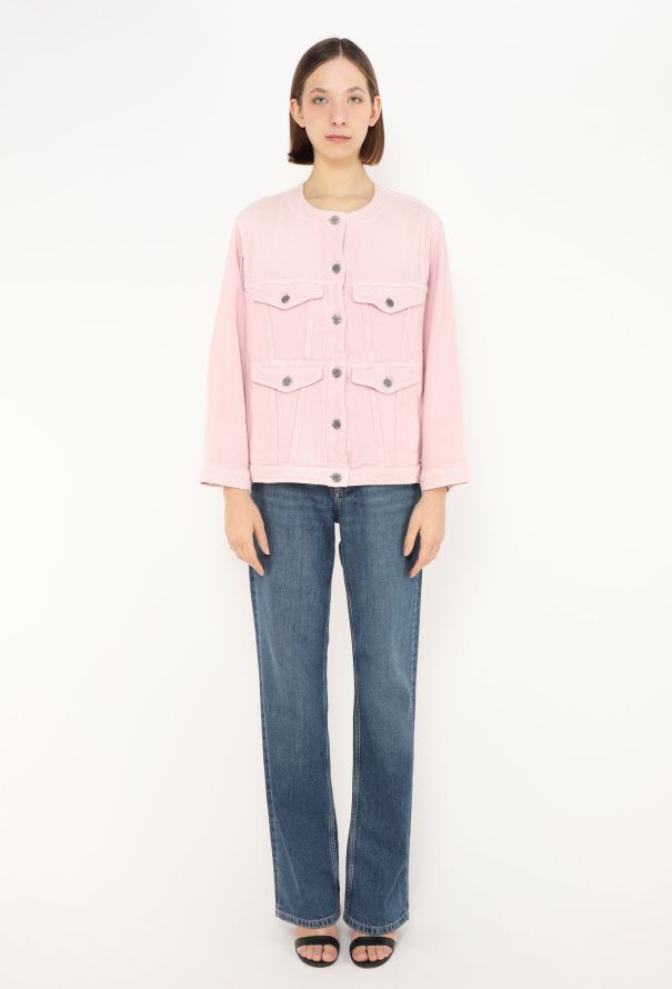 Chanel 2019 'CC' Denim Jacket - 2