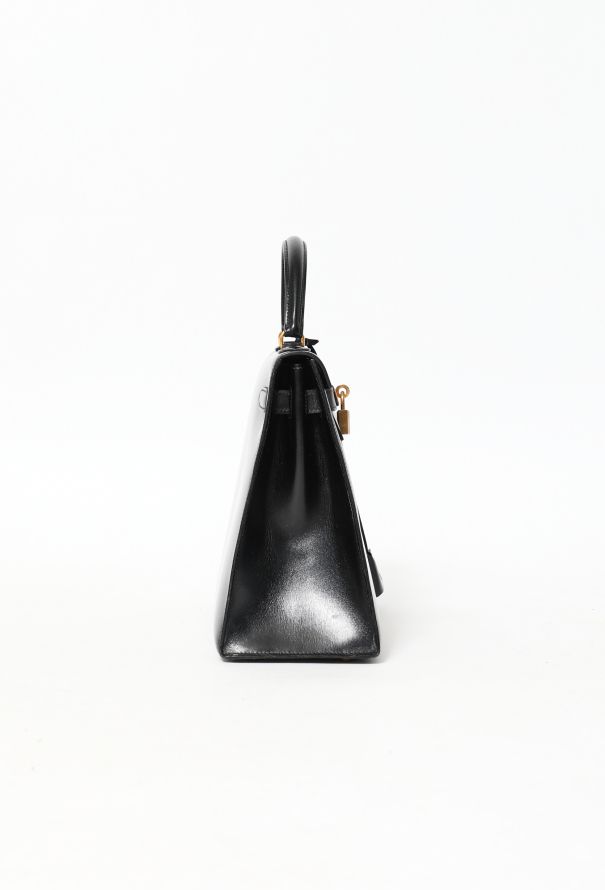 Hermès STUNNING Black Box Kelly Sellier 32 - 7