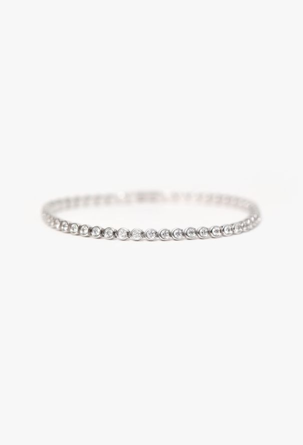 Cartier 18k White Gold & Diamonds C de Cartier Bracelet - 1