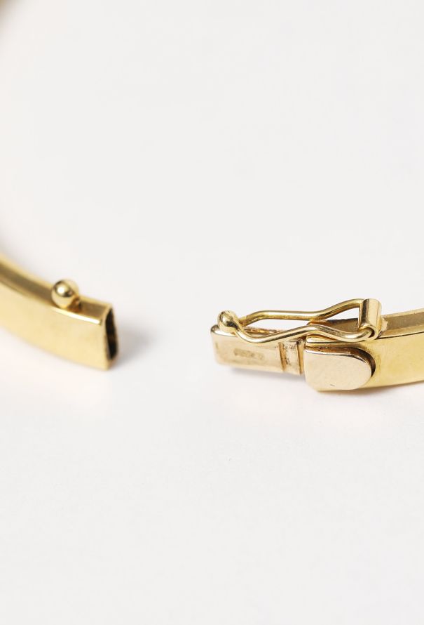 Modern Fine Jewelry 18k Yellow Gold Bangle Bracelet - 7 Modern Fine Jewelry 18k Yellow Gold Bangle Bracelet - 7