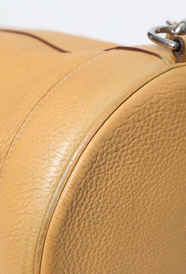 Hermès Vintage Sable Clémence Lunch Bag - 7