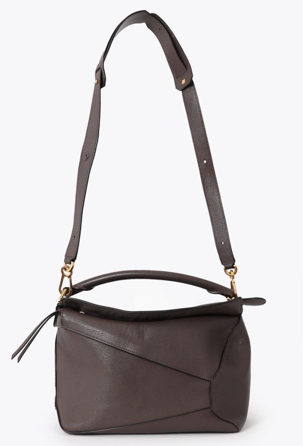 Loewe Brown Medium Puzzle Bag - 2