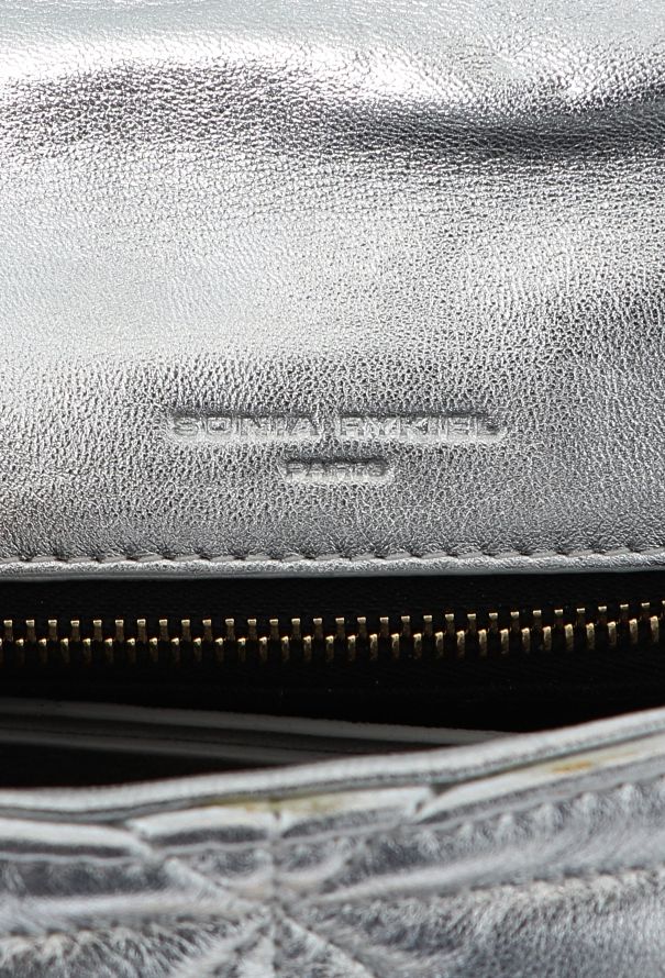Sonia Rykiel Silver Le Copain Bag - 12 Sonia Rykiel Silver Le Copain Bag - 12