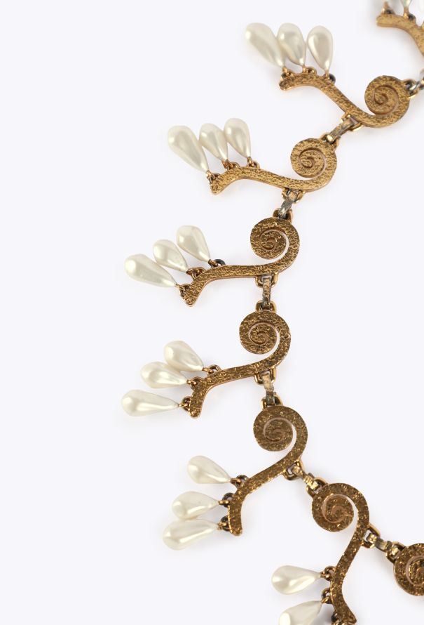 Chanel Vintage Pearl Sautoir Belt, 1989 - 3