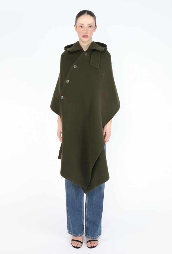 Junya Watanabe F/W 2010 Wrap Hooded Cape - 3