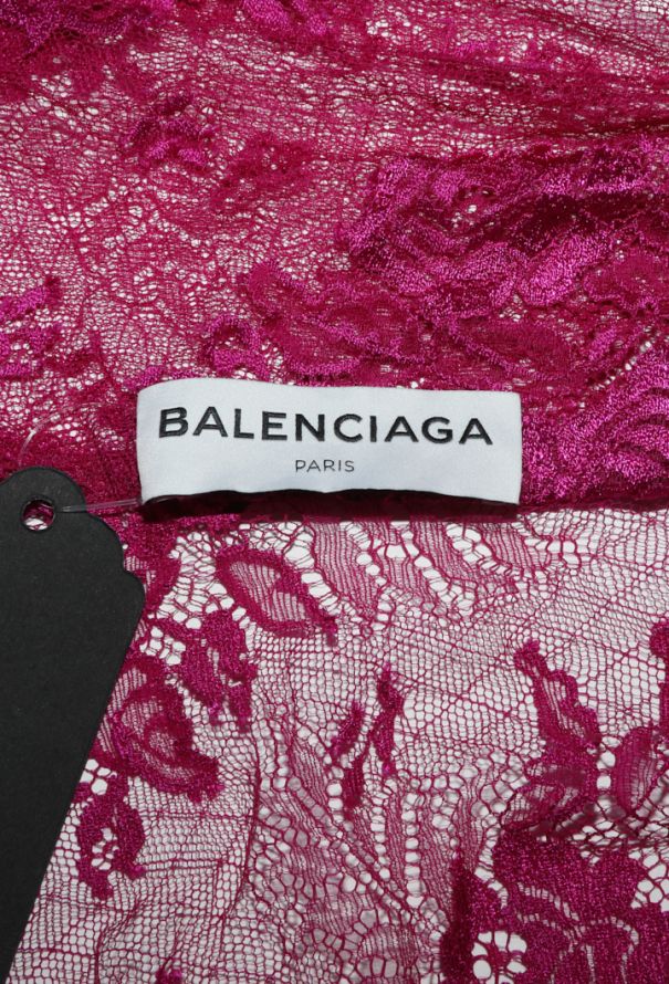Balenciaga Chantilly Lavallière Blouse, Pre-Fall 2017 - 7