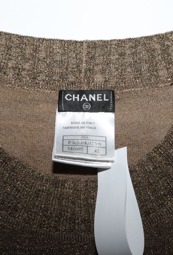 Chanel 2009 Paris-Byzance Lurex Dress - 6