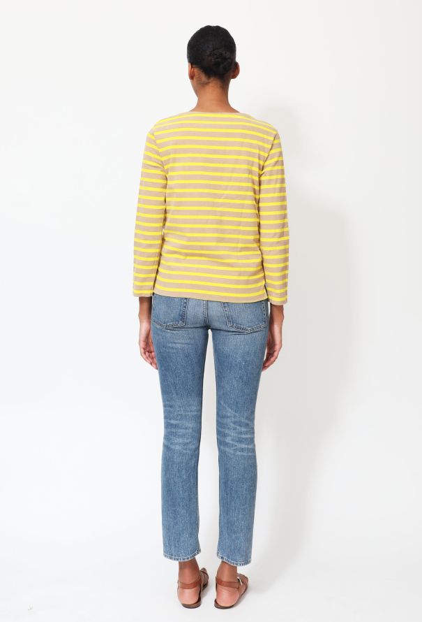 Céline Cotton Marinière Top - 3