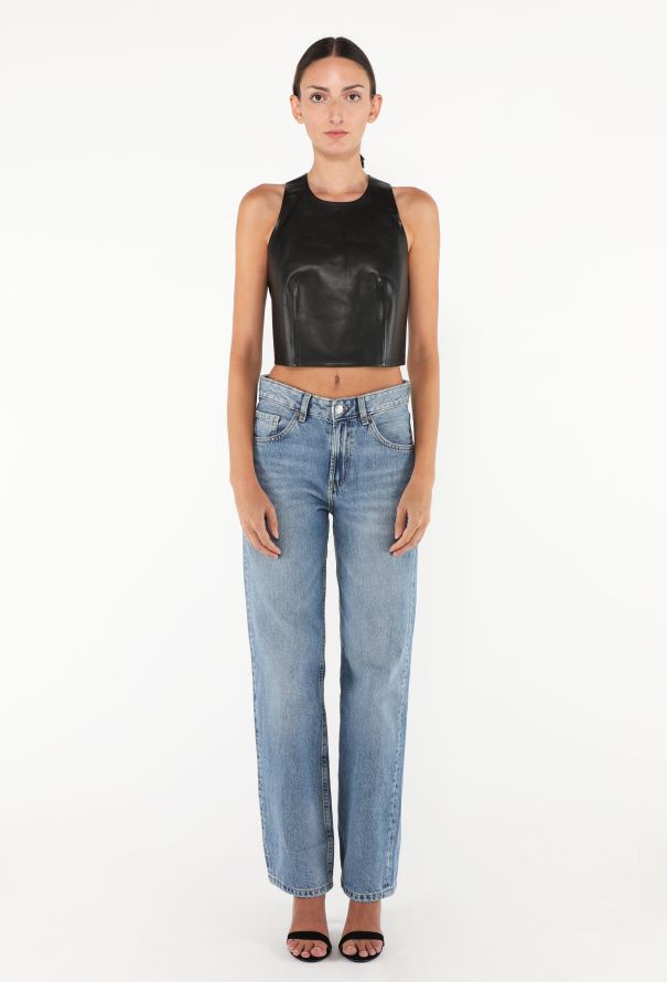 Dior S/S 2020 Leather Halter Top - 3