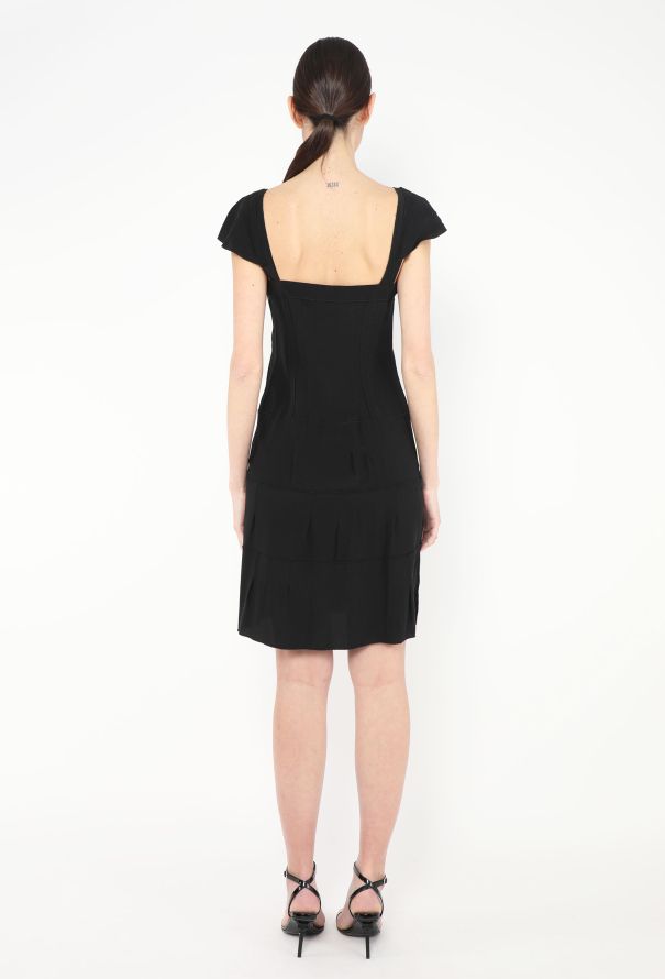 Miu Miu Early 2000s Cap-Sleeve Dress - 4 Miu Miu Early 2000s Cap-Sleeve Dress - 4