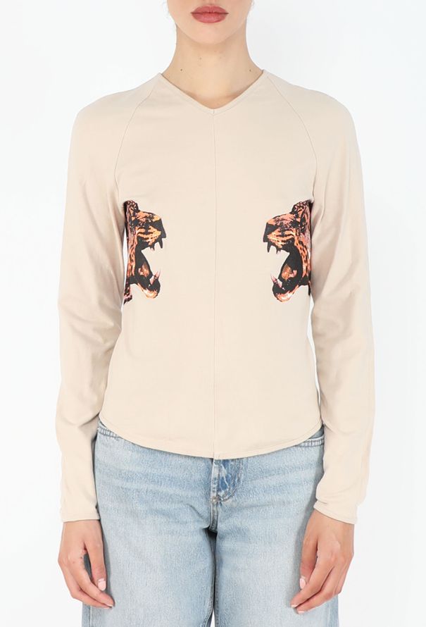 Chloé F/W 1999 Jaguar Printed Top - 1