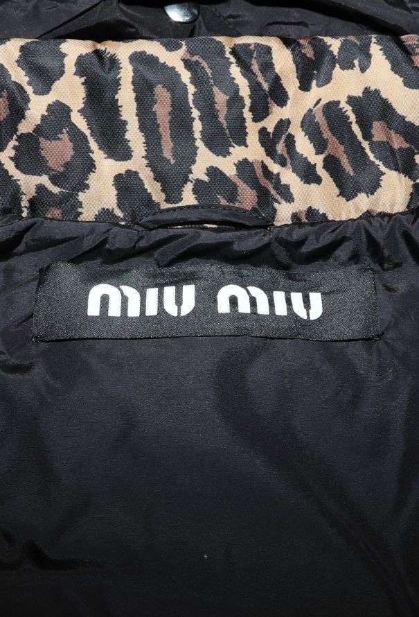 Miu Miu 2019 Leopard Puffer Down Jacket - 6