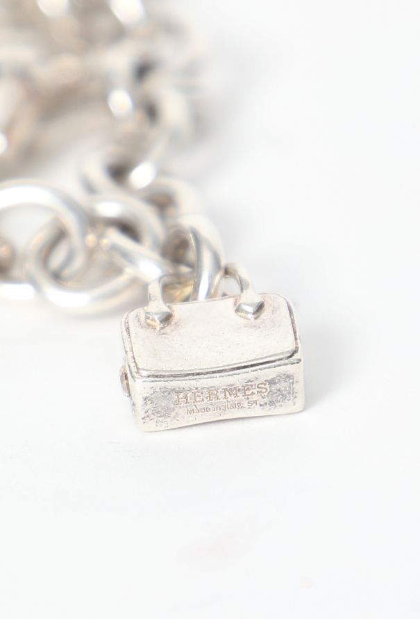 Hermès Vintage 'La Rond de Sacs' Silver Bracelet - 4