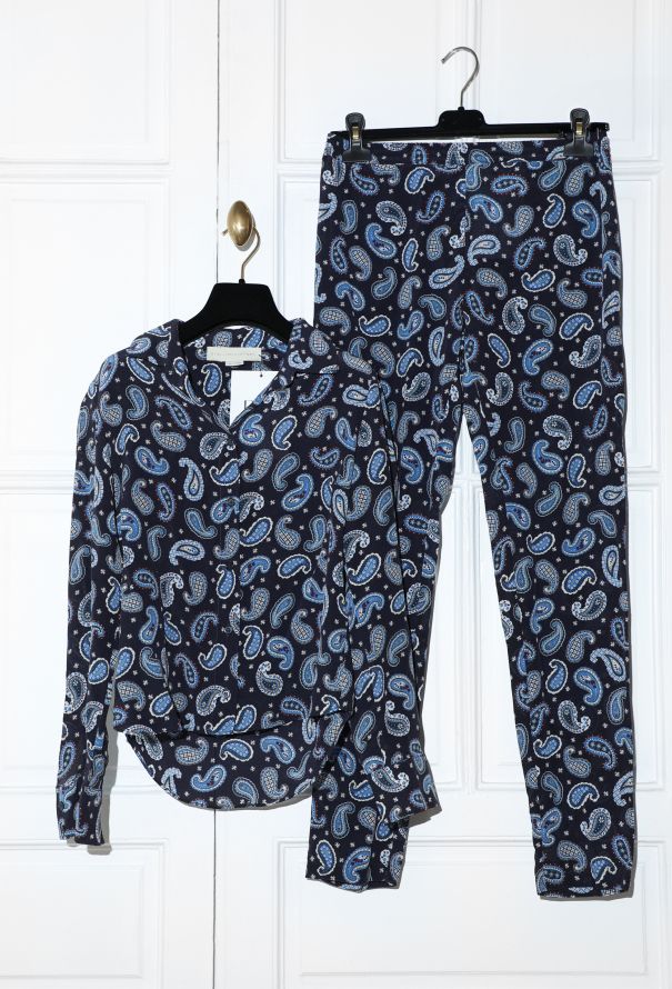Stella McCartney S/S 2012 Paisley Silk Ensemble - 1