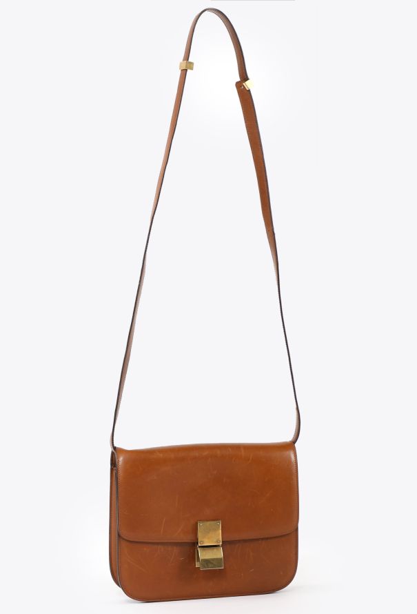Céline Camel Classic Box Bag - 2