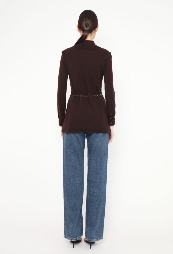Saint Laurent ICONIC Haute Couture Fall 1968 Eyelet Tunic - 6 Saint Laurent ICONIC Haute Couture Fall 1968 Eyelet Tunic - 6