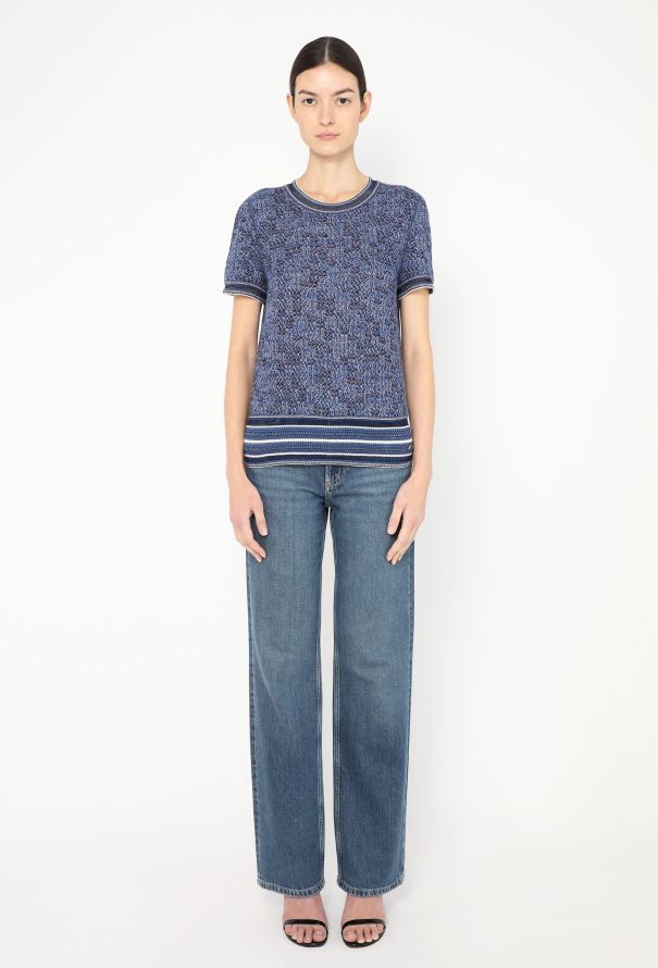 Chanel Iridescent Knit Top - 2 Chanel Iridescent Knit Top - 2