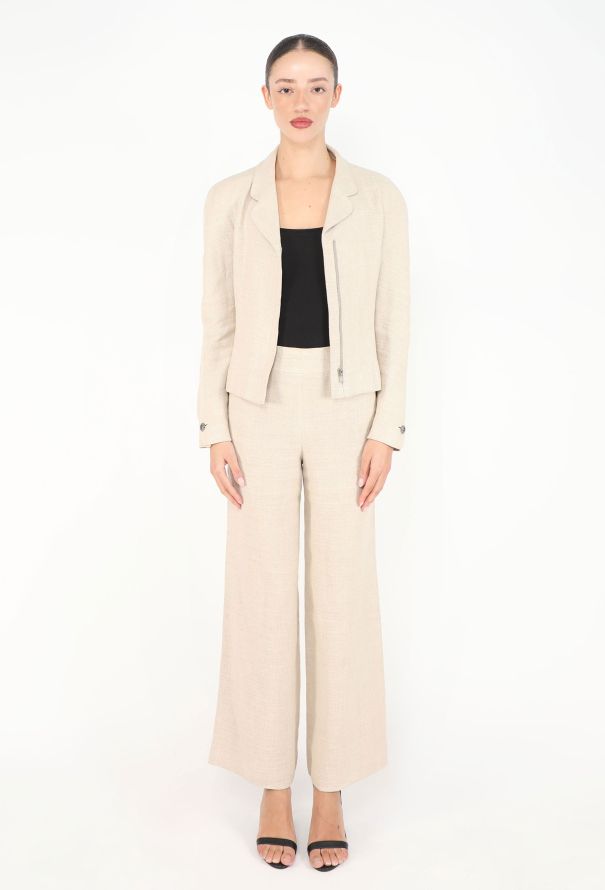 Chanel CAMPAIGN Resort 1998 Linen Ensemble - 3