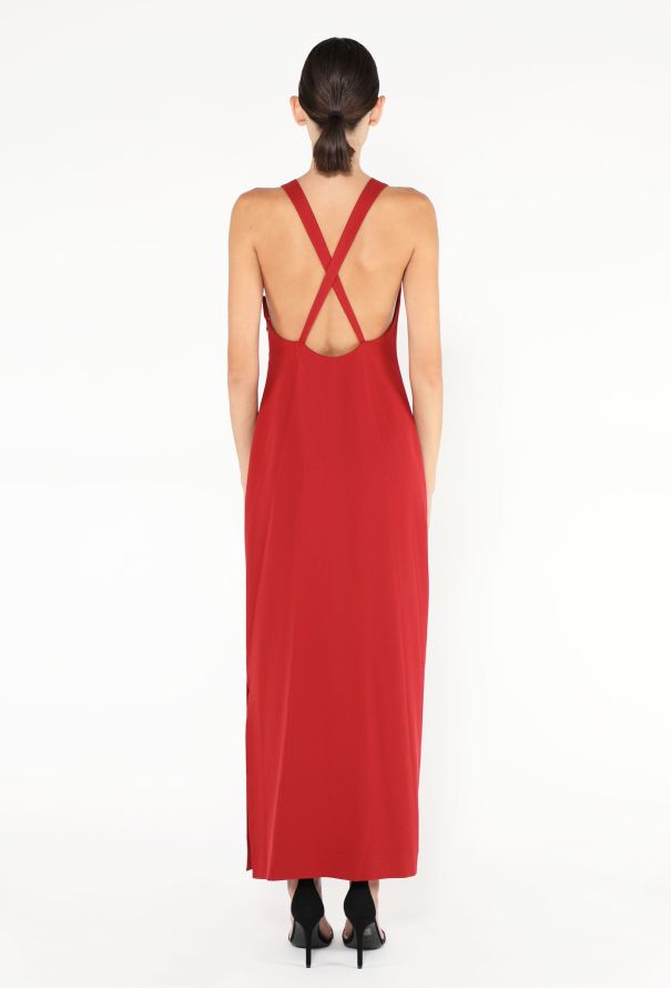 Calvin Klein 1997 Open-Back Silk Maxi Dress - 2 Calvin Klein 1997 Open-Back Silk Maxi Dress - 2
