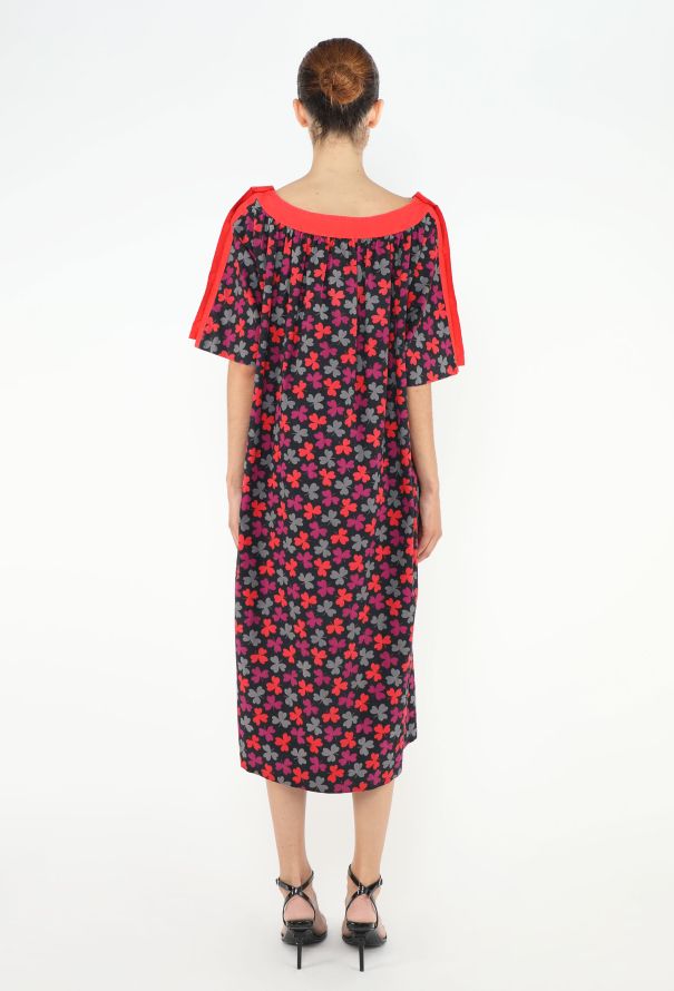 Céline Vintage Cotton Clover Dress - 4 Céline Vintage Cotton Clover Dress - 4