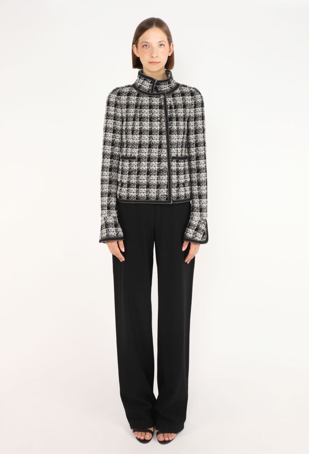 Chanel Checkered Tweed Jacket, F/W 2008 - 2