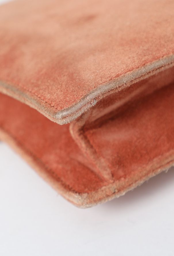 Hermès Vintage Veau Doblis Pan Clutch - 9