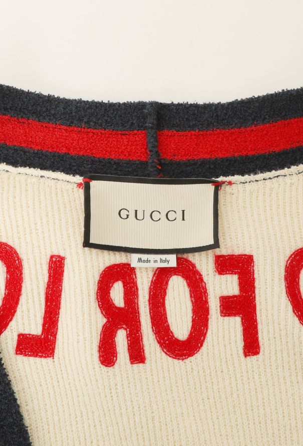【美品】GUCCI blind for love セーター GUCCI（グッチ）の「Gucci - Blind for Love セーター - men