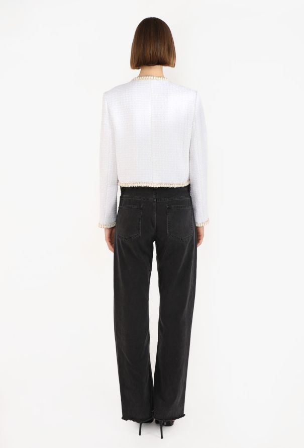 Chanel Lamé Tweed Jacket, Pre-Fall 2025 - 6