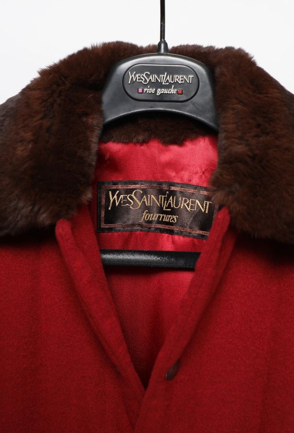 Saint Laurent Vintage Custom Children's Fur-Collar Jacket - 3