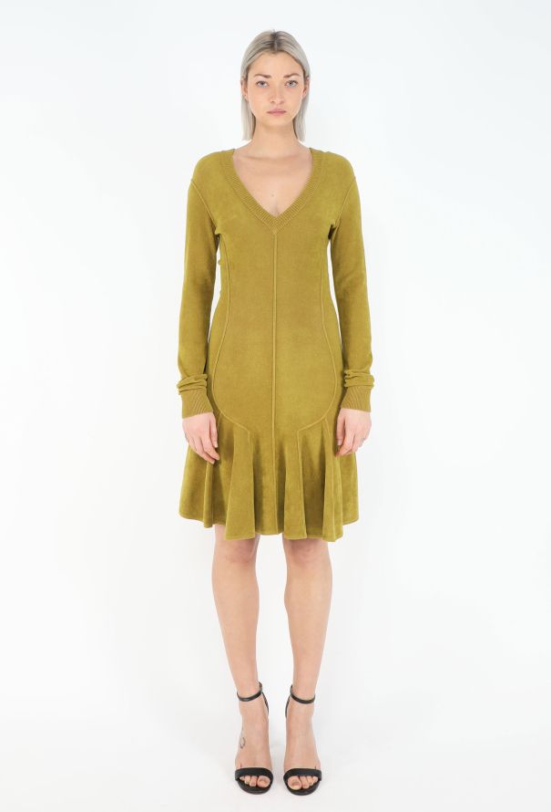 Alaïa Early '90s Chenille Skater Dress - 1