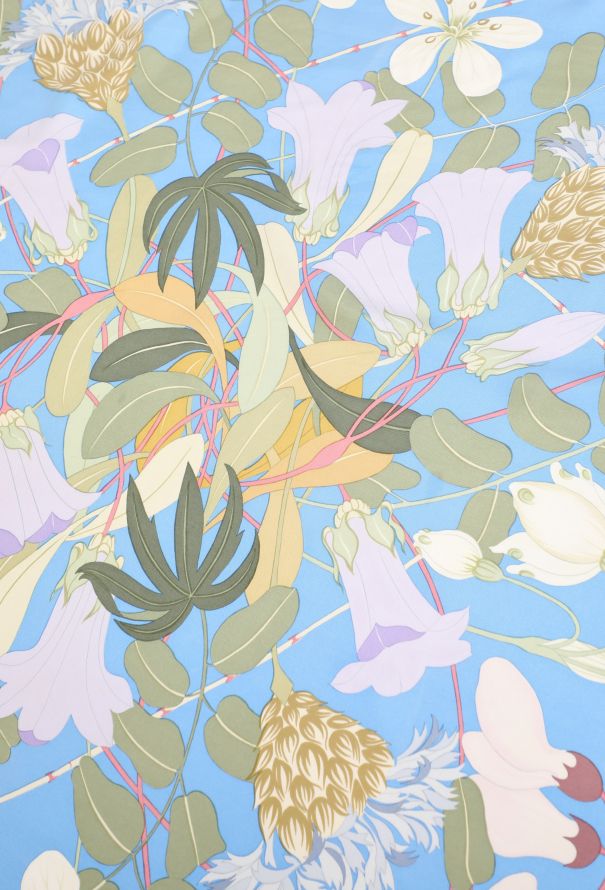 Hermès Vintage 'Flora Graeca' Silk Scarf - 4