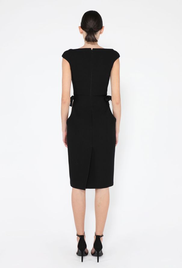 Miu Miu Natté Wool Cut-Out Dress, F/W 2024 - 5