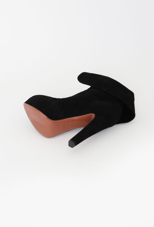Alaïa F/W 2012 Suede Lace-Up Boots - 6 Alaïa F/W 2012 Suede Lace-Up Boots - 6
