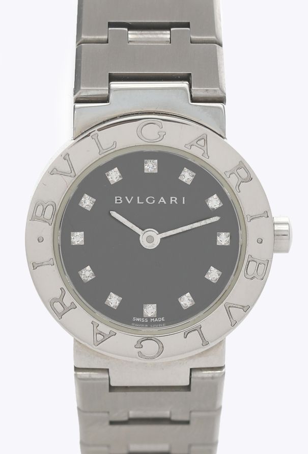 Bulgari Stainless & Diamonds Tubogas Ladies Watch - 3