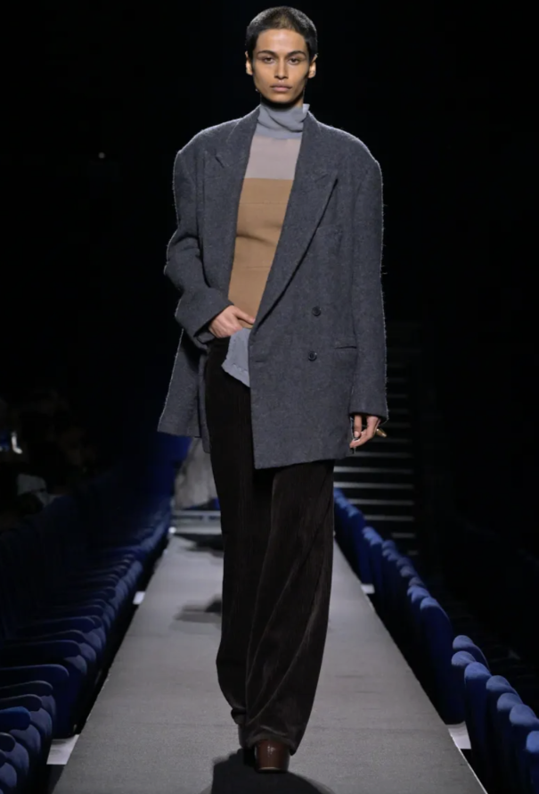 Dries Van Noten F/W 2023 Pantery Velvet Trousers - 2