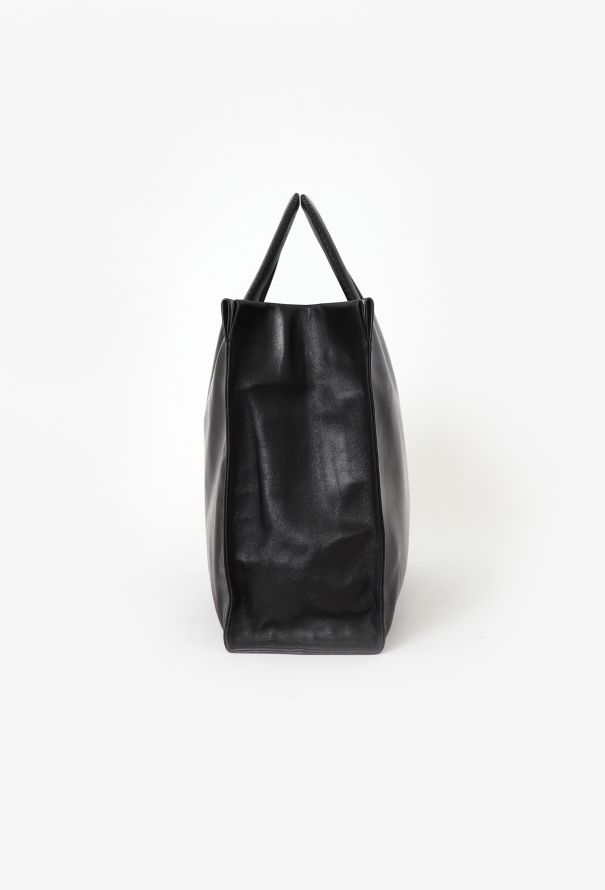 Prada Black Leather Tote Bag - 4 Prada Black Leather Tote Bag - 4