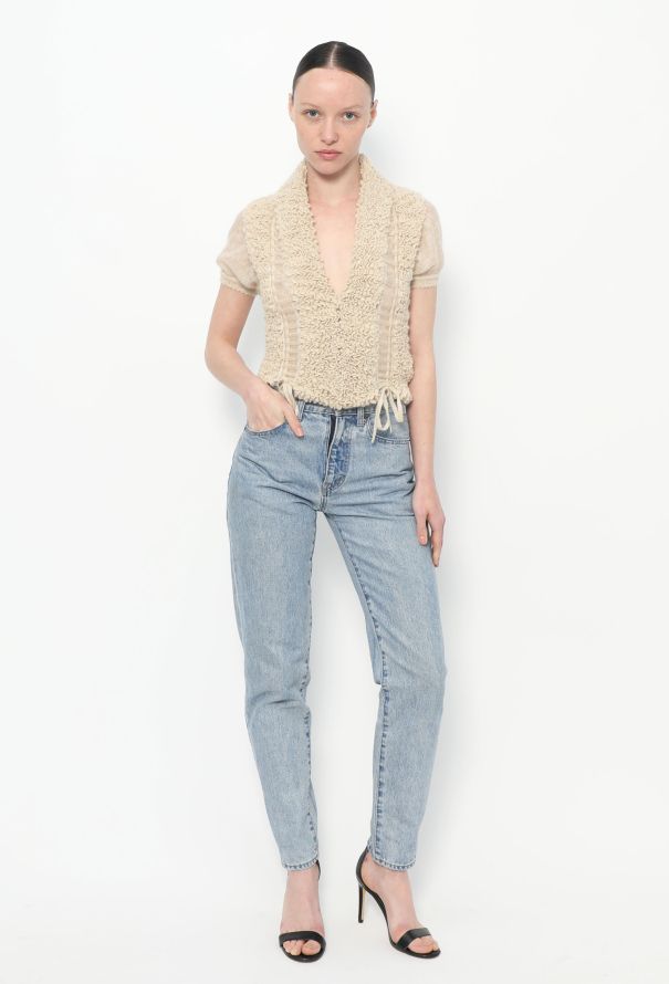 Alaïa F/W 2008 Iridescent Ruched Top - 5