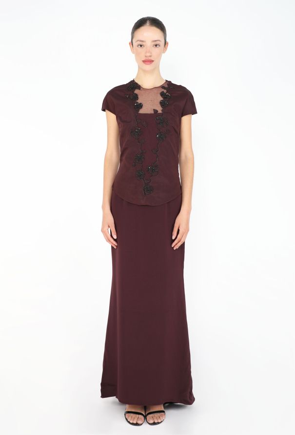 Chloé Netted Silk Bias Gown, F/W 1998 - 6