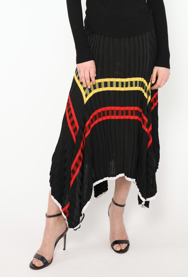 Céline S/S 2014 Asymmetrical Striped Skirt - 4 Céline S/S 2014 Asymmetrical Striped Skirt - 4