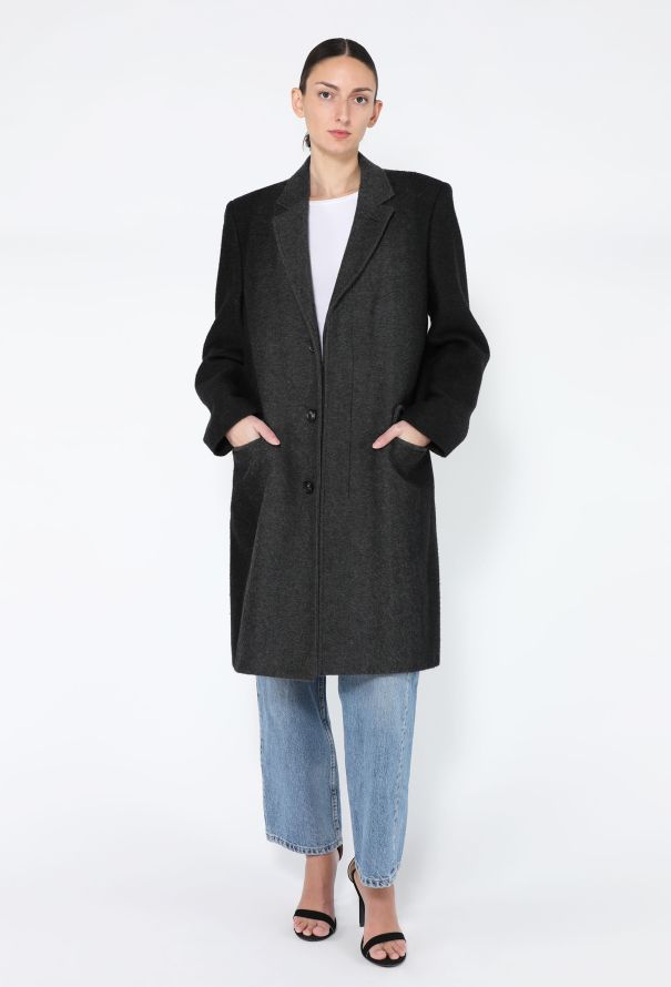 Maison Margiela 2012 Gradient Wool Coat - 5