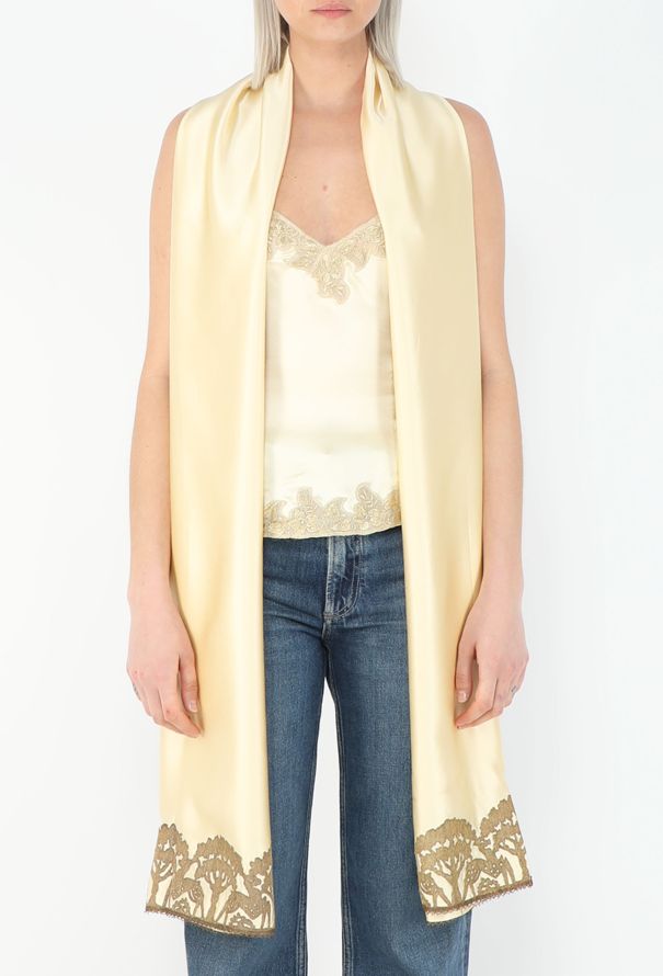 Chloé S/S 1999 Charmeuse Lace Camisole Set - 3