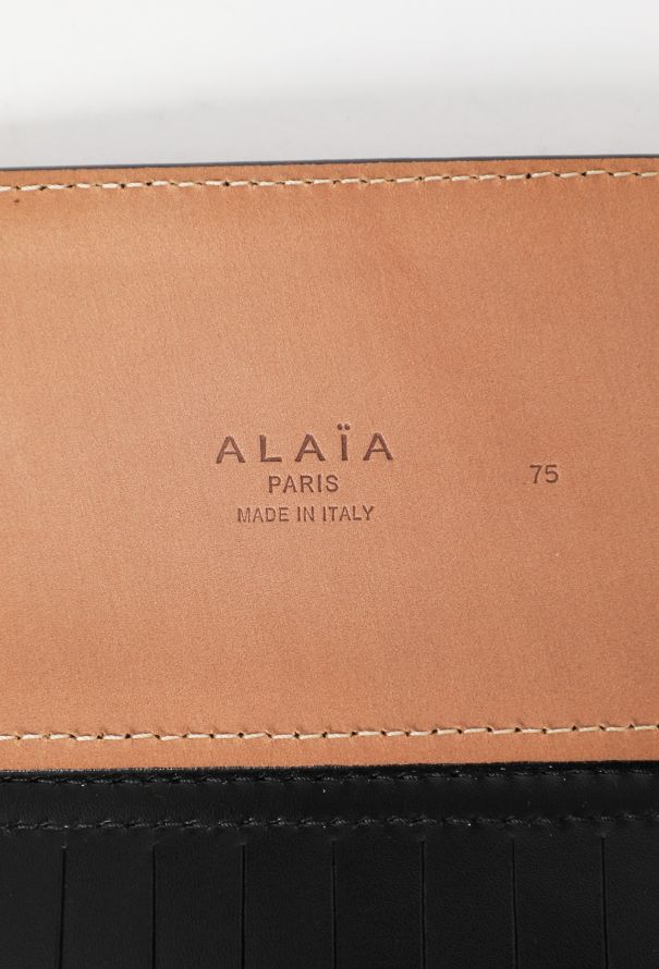 Alaïa Fringed Leather Belt - 5
