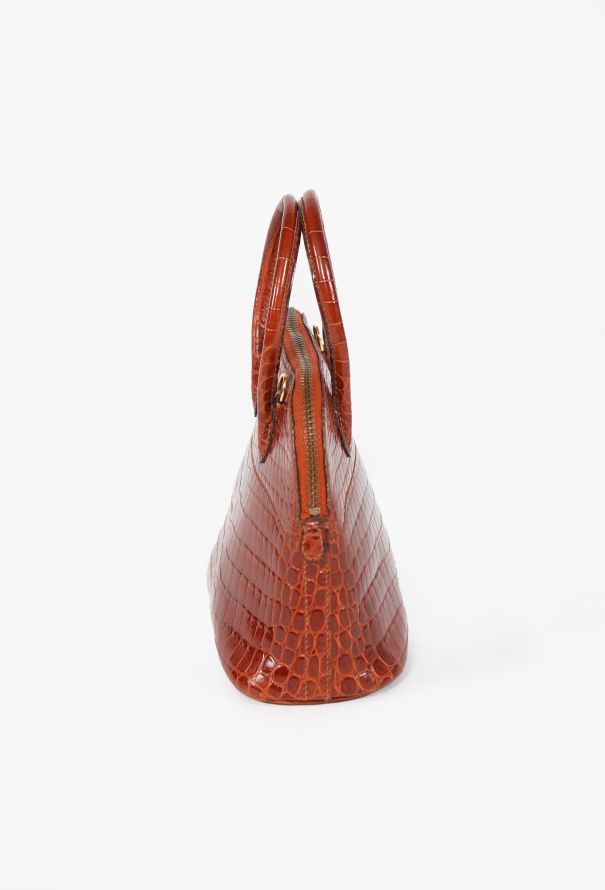 Hermès Vintage Micro Porosus Bolide - 6