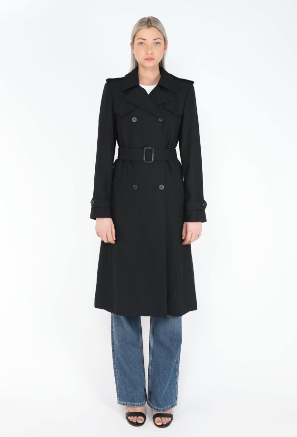 Balenciaga F/W 2000 Belted Trench Coat - 1
