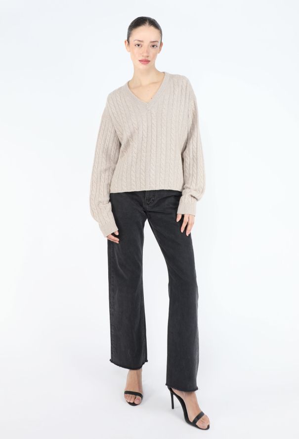 Miu Miu S/S 2022 Cashmere Cable-Knit Sweater - 4