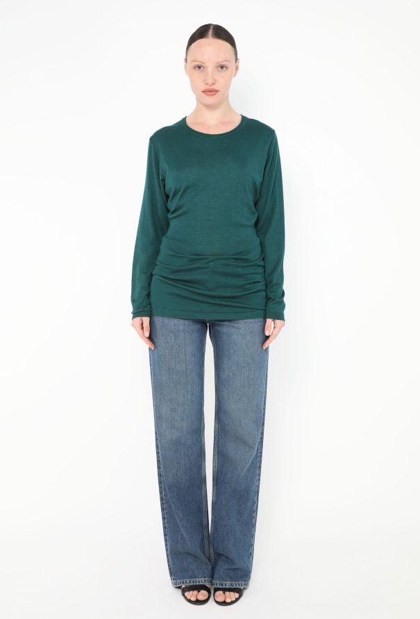 Alaïa Vintage Ribbed Trim Tunic - 2 Alaïa Vintage Ribbed Trim Tunic - 2