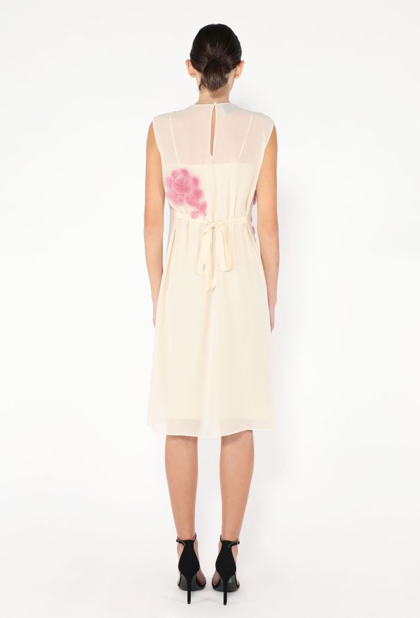 Prada F/W 2024 Georgette Sheath Dress - 5