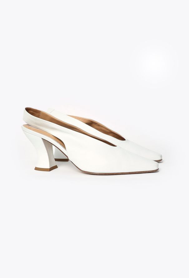 Bottega Veneta S/S 2025 Almond Slingback Pumps - 3 Bottega Veneta S/S 2025 Almond Slingback Pumps - 3